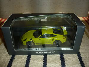 Car.tima PMA 1/43 特注 ポルシェ 911 GT3 RS (991) Lichtgrun