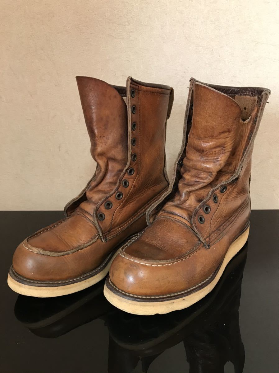 ビジネスバック 【希少】REDWING レッドウィング 877 ブーツ 刺繍羽