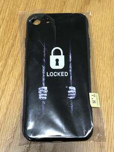 【新品・未使用】iPone ケース　スマホケース　6/6ｓ/7/8/SE2 LOCKED ソフトケース