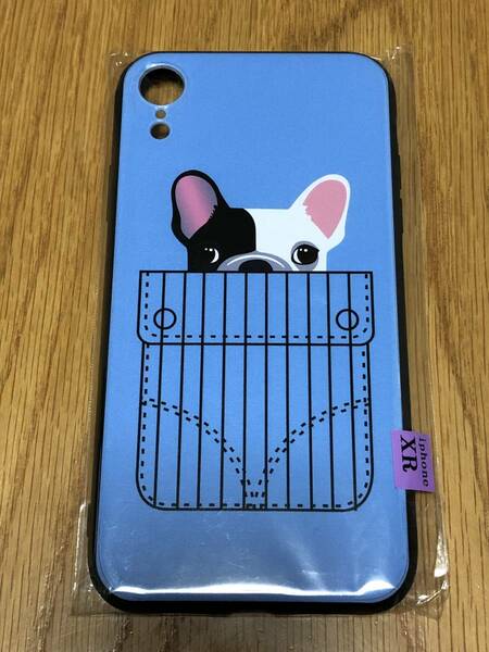 【新品・未使用】iPone ケース　スマホケース　XR 犬　いぬ　イヌ　ソフトケース