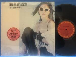 LP 白井貴子 ハート・アタッカー TAKAKO SHIRAI HEART ATTACKER NM- / NM- JPOP