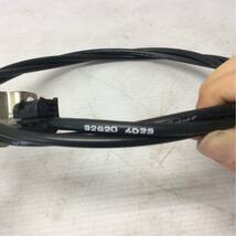 E34-23 スズキ レッツ4 CA45A シートロック シートロックワイヤー 動作確認済み 純正部品_画像5