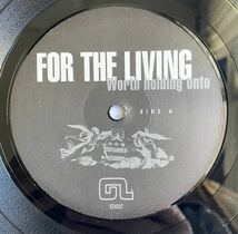 廃盤LP FOR THE LIVING WORTH HOLDING ONTO sk8 COCOLO オルタナティブロック Reggae PUNKパンクニューウェーブハードコアoi_画像5