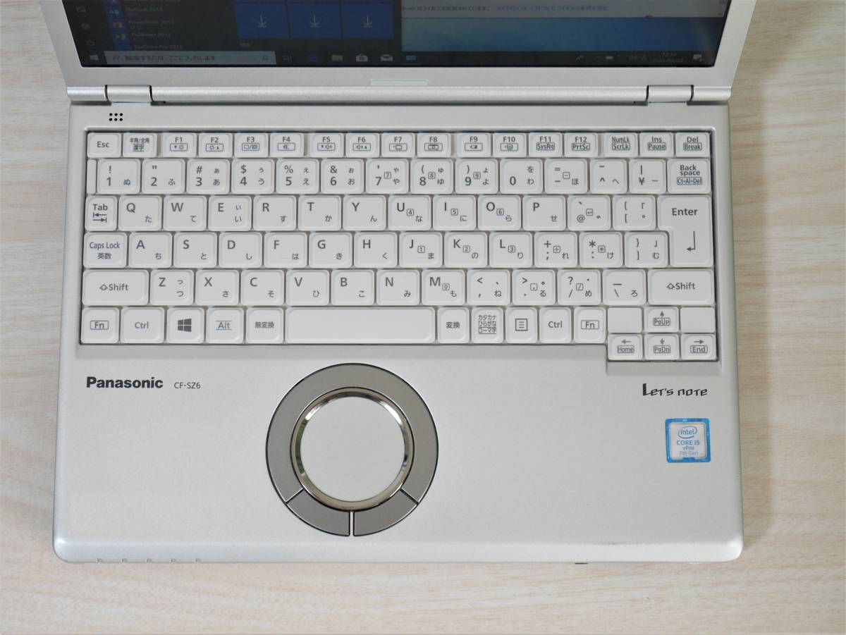 □第7世代i5,SSDで爆速!軽量レッツノート!Let's note CF-SZ6 良品
