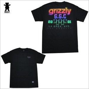 新品 GRIZZLY Tシャツ Mサイズ グリズリー スケーター スケボー ストリート ブラック M GMB1801P22