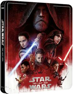 新品 即決 スター・ウォーズ エピソード8 最後のジェダイ スチールブック 4K ULTRA HD + Blu-ray 日本語収録なし