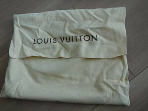 税不要特価 新品同様!LOUIS VUITTON ルイヴィトン 大きめロゴ入り バッグ用保存袋♪