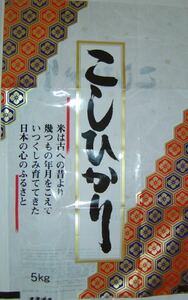 新米　令和５年度産　ギフトに　京都府丹後産特別栽培米コシヒカリ白米５㌔　3000円