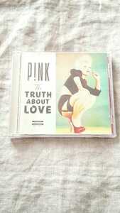 P!NK PINK TRUTH ABOUT LOVE 中古 CD 送料180円～