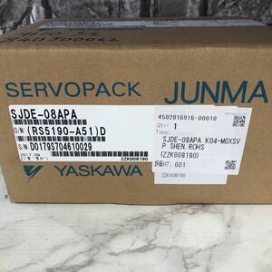 未使用品 YASKAWA 安川電機 SJDE-08APA サーボドライブ