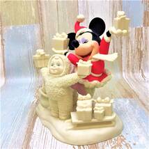 レア★ミニーマウス ミニー Minnie Mouse クリスマス Christmas ディズニー ショーケース フィギュア★ディズニー Disney 陶器製_画像8