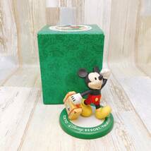 レア★ミッキーマウス バケーションパッケージ ミッキー フィギュア TOKYO DISNEY RESORT TDR★ディズニーリゾート Disney 陶器製_画像1