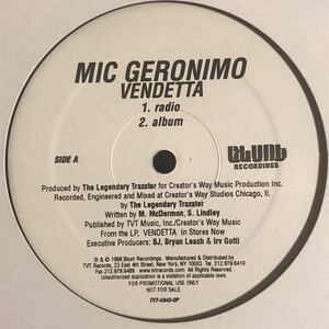Mic Geronimo / Vendetta US盤