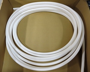 S3265 unused KOWA. peace .. wiring flexible tube KFT4PP13020WT-A white 15m? slit equipped outer box dent equipped 