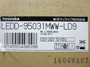 S3249 新品 TOSHIBA 東芝 LEDダウンライト LEDD-95031MWW-LD9 温白色 広角タイプ 調光用 2016年製 外箱開封のみ