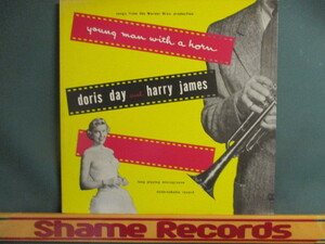 Doris Day And Harry James ： Young Man With A Horn LP // Jazz Vocal / 落札5点で送料無料