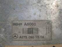 ベンツ S600L W220 V12 後期 インタークーラー 左 A275.090.10.14_画像2