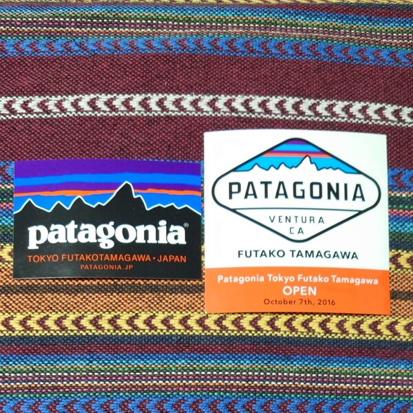 ★ patagonia パタゴニア ステッカー 二子玉川 ★