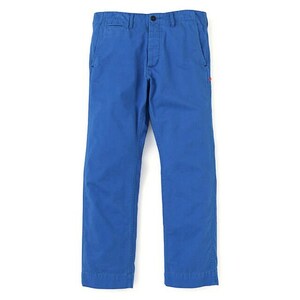 新品 ベドウィン BEDWIN ヴィンテージ加工 チノパンツ 1青 10L MILITARY CHINO PANTS 「ARMSTRONG」& THE HEARTBREAKERS