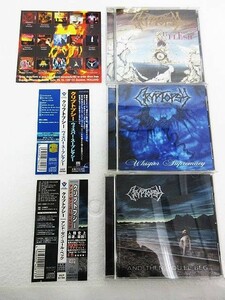 【送料無料】【美品】 日本盤 CD 3枚セット 帯付き /Cryptopsy クリプトプシー まとめ■管理番号L24856YER-210217-50