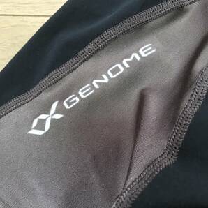 即決☆デサント☆DESCENTE☆定価12000円+税☆『GENOME』☆ハーフタイツ☆【サイズ S】胴囲 71-77cm☆ブラック/ブロンズの画像4