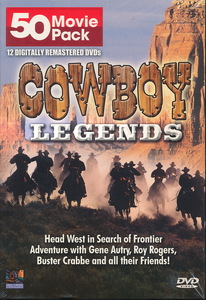 未開封・輸入盤・西部劇DVD 12枚組パック　『Cowboy Legends 50 Movie Pack』