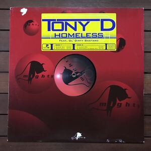 【eu-rap】Tony D / Homeless［12inch］オリジナル盤《4-2-68》