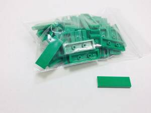 【新品未使用】レゴ　LEGO　タイル　1x3 グリーン　緑　１×３　50枚