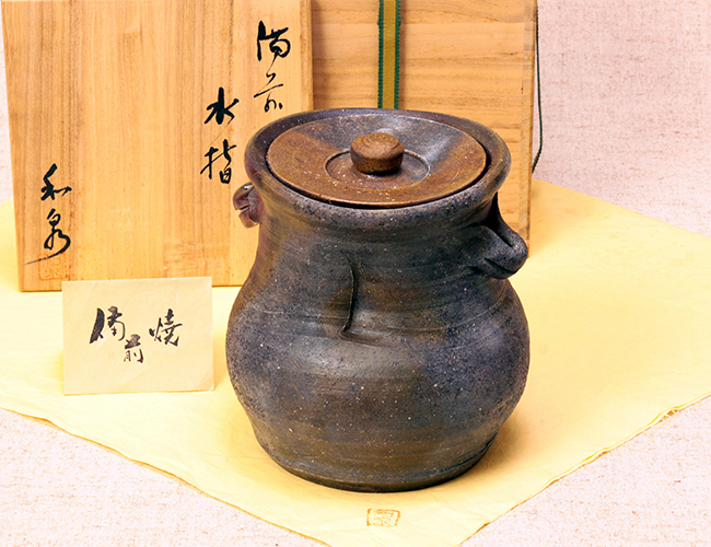 越前焼 峰越窯 徳利(B)