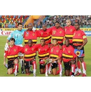 【新品/タグ付き】アンゴラ代表 2006ドイツワールドカップ　HOMEユニフォーム【Lサイズ】