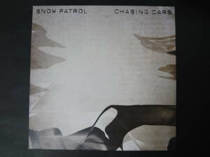 SNOW PATROL/chasing cars '06 激レア UK orig 7インチ レコード スノウ・パトロール テラスハウス ヒットシングル vega4 tired pony doves