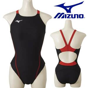 #344)新品 Mサイズ MIZUNO(ミズノ) 競泳水着 トレーニング用 レディース エクサースーツ ミディアムカット N2MA826196