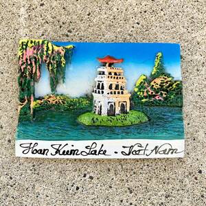 * new goods *[ Vietnam ] is noi ho Anne ki M lake stone record magnet . earth production collection 