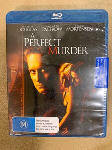 未使用#Blu ray#A Perfect Murder#オーストラリア購入品