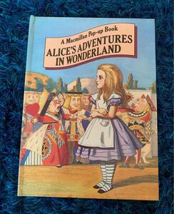 洋書 不思議の国のアリス ポップアップ 飛び出す絵本