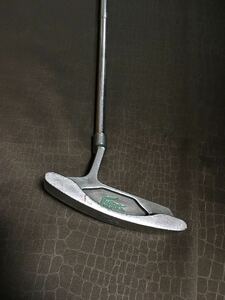  Lacoste wani seal pin putter Steel shaft LG black ko. crocodile .. Golf Club Steel shaft have gaiters Golf Club 