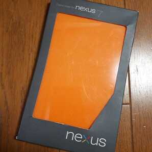 ◆送料無料◆ASUS 【純正】 Nexus 7用 TRAVEL COVER フラップ付カバー(オレンジ) 90-XB3TOKSL000C0