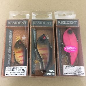 管理№B25/トリニティーカスタムベイツ/TrinityCustomBaits/レジデントバイブ/リフレックス 57S/70S/セット