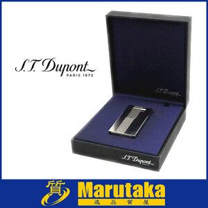 送料無料 デュポン ガス ライター Dライト ローラー シルバー S.T. Dupont D-LIGHT 喫煙 コレクション 激レア ケース 逸品質屋