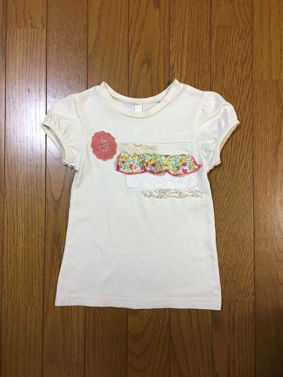 アプレレクール サニーランドスケープ モックネックTシャツ 長袖T