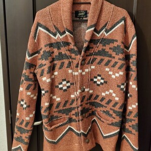 BARNS コンチョボタン オルテガカーディガン サイズ38