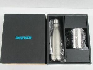 ◆Energy bottle エネルギーボトル アウトドアセット コップ 2点セット/未使用品