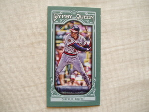 ロッド・カルー ROD CAREW ◆Topps Mini Card カリフォルニアエンゼルス ミニカード タバコカード