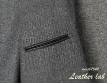 カウハイド 1920　 ブレーキマンコート レザージャケット ブラック XLサイズ　 カーコート グランメゾン東京 牛革_画像7