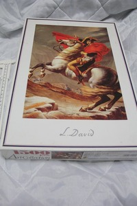 未使用 ナポレオンのアルプス越え パズル 1500 ピース ジグソーパズル ヴェルサイユ宮殿蔵 ジャック ルイ ダヴィッド