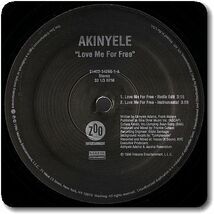 【○16】Akinyele/Love Me For Free/12''/Ak-Ta-Puss/'90s Rap/Frankie Cutlass/Deniece Williams_画像2