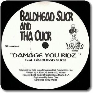 【○17】Baldhead Slick & Da Click/Damage You Kidz/12''/Lights Out/DJ Khaled/Agallah/Masta Ace/Gang Starr/Guru