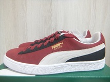 新品 PUMA SUEDE CLASSIC 赤/黒/白 28cm☆プーマ スエード スウェード クラシック_画像2