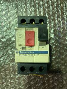 モータ保護回路ブレーカ Motor circuit breaker　Schneider Electric　GV2ME03/0.25-0.40A