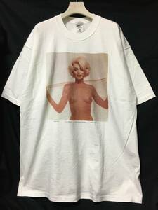  new goods DS USA made 1997 90s MARILYN MONROE Marilyn Monroe T-shirt XL (L-4-3)